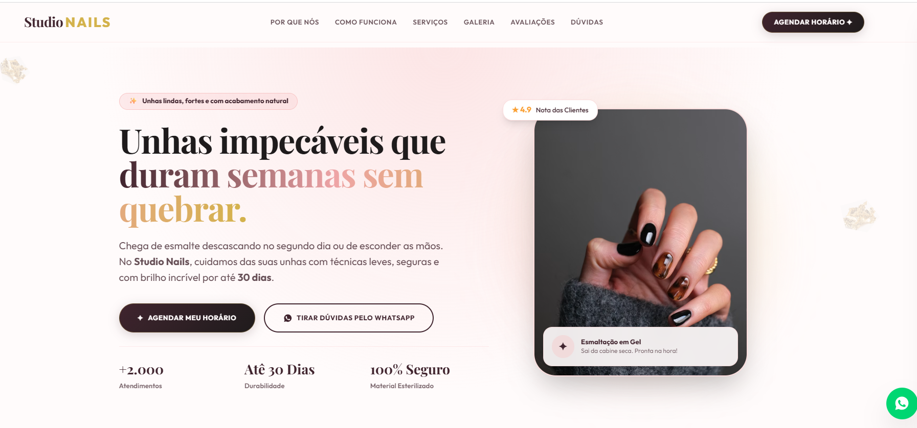 Manicure e Nail Designer